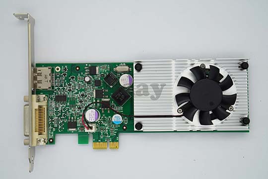 丽台Winfast 210 PCIe X1 512MB显示卡（nVIDIA GT 210芯片）